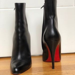 CHRISTIAN LOUBOUTIN Eloise Leather RedSole Booties